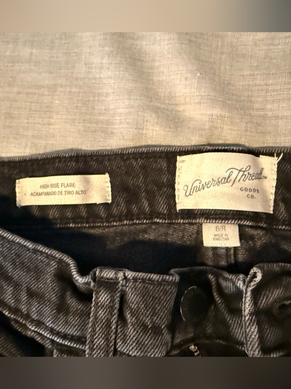 Target Universal Thread Women’s High Rise Flare Jeans - Picture 2 of 3